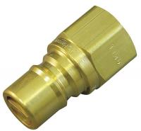31C942 Coupler Plug, Brass, 3/8 NPT