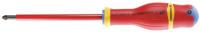 32H797 Insulated Screwdriver, Slotted, 3.5mmx3 In