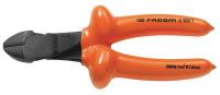 32H673 Insulated Diagonal Pliers, 7-1/4 L, Orange