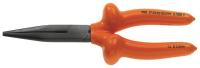 32H674 Insulated Half Rnd Pliers, 6-1/2 L, Orange