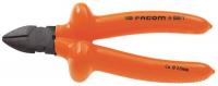 32H695 Insulated Diagonal Pliers, 6-1/2 L, Orange