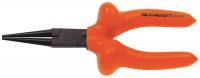 32H707 Insulated Rnd Nose Pliers, 6-1/2 L, Orange