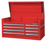 32H836 Top Chest, 42 x 18-1/2 x 20-5/8 In, Red