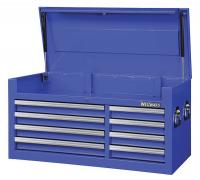 32H838 Top Chest, 42 x 18-1/2 x 20-5/8 In, Blue
