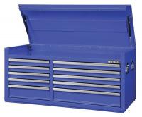 32H844 Top Chest, 57 x24 x 26 In, Blue