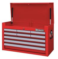 32H878 Top Chest, 26 x 12-5/8 x 16-5/16 In, Red