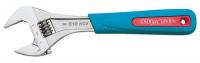 32H946 Adjustable Wrench, 10 in., Chrome, Cushion