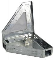 32J095 Triangle Mouse Trap, Clear Lid