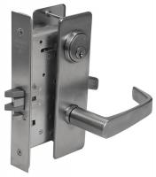 32J285 Heavy Duty Mortise Lockset, Lever, Newport