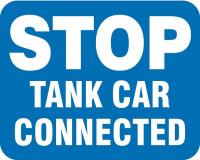 32J567 Sign, Tank Car, Non-Reflective, 15 x 12