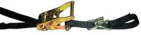 32J624 Tie-Down Strap, Ratchet, 15ft x 1In, 700lb