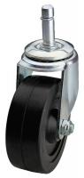 32J835 Swivel Stem Caster, 5 In, 200 lb, Rubber