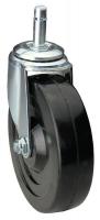 32J851 Swivel Stem Caster, 4 In, 170 lb, Rubber