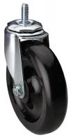 32J864 Swivel Stem Caster, 4 In, 275 lb, Polyolfn