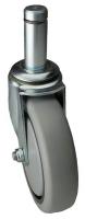 32J932 Swivel Stem Caster, 5 In, 300 lb, Polyurthn