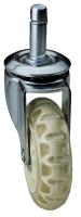 32J944 Swivel Stem Caster, 3 In, 135 lb, Polyurthn