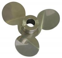 32V143 Propeller, 4 In Dia x 1/2 In, 316 SS