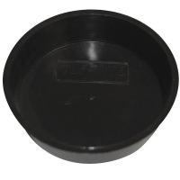 32V307 Solid Pipe Plug, Plastic, Black