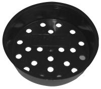 32V308 Perforated Pipe Plug, Plastic, Black