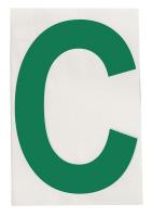32V528 Floor Marking Tape, Sq., 4In W, 8In L, PK20