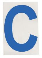 32V529 Floor Marking Tape, Sq., 4In W, 8In L, PK20