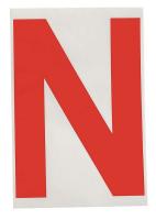 32V593 Floor Marking Tape, Sq., 4In W, 8In L, PK20
