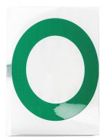 32V601 Floor Marking Tape, Sq., 4In W, 8In L, PK20