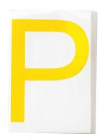 32V609 Floor Marking Tape, Sq., 4In W, 8In L, PK20