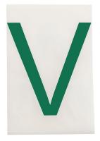 32V643 Floor Marking Tape, Sq., 4In W, 8In L, PK20