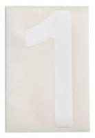 32V677 Floor Marking Tape, Sq., 4In W, 8In L, PK20