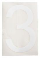 32V689 Floor Marking Tape, Sq., 4In W, 8In L, PK20