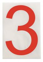 32V690 Floor Marking Tape, Sq., 4In W, 8In L, PK20