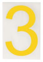 32V693 Floor Marking Tape, Sq., 4In W, 8In L, PK20