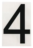 32V694 Floor Marking Tape, Sq., 4In W, 8In L, PK20