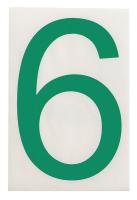 32V710 Floor Marking Tape, Sq., 4In W, 8In L, PK20