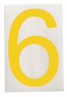 32V712 Floor Marking Tape, Sq., 4In W, 8In L, PK20