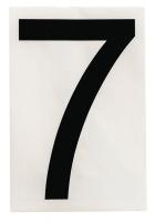 32V713 Floor Marking Tape, Sq., 4In W, 8In L, PK20