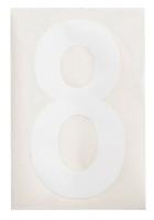 32V720 Floor Marking Tape, Sq., 4In W, 8In L, PK20