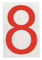 32V721 Floor Marking Tape, Sq., 4In W, 8In L, PK20