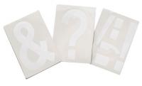 32V732 Floor Marking Tape, Sq., 4In W, 8In L, PK20