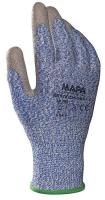 33F023 Cut Resistant Gloves, Size 8, Gray, PR