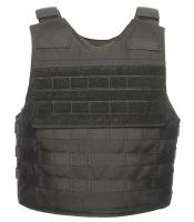 33G664 Tactical Response Carrier, Extrnl, Black, S