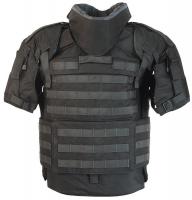 33G761 Tactical Vest, Black, L