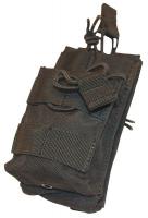 33H014 MOLLE Pocket, Sngl Stack M4 Mag, OD Green