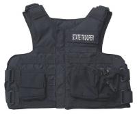 33H061 K-9 Tactical Vest, Tactical, Black, 3XL