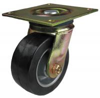 33H849 Swivel Plate Caster, 500 lb, 8 In Dia