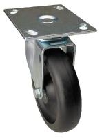 33H899 Swivel Plate Caster, 450 lb, 5 In Dia