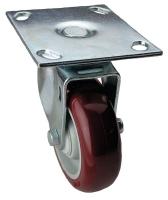 33H913 Swivel Plate Caster, 450 lb, 6 In Dia