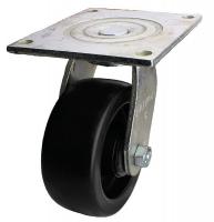 33J074 Swivel Plate Caster, 1000 lb, 8 In Dia