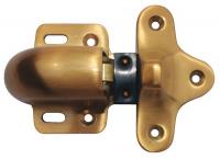 33J789 Automatic Door Holder/Stop, Satin Bronze